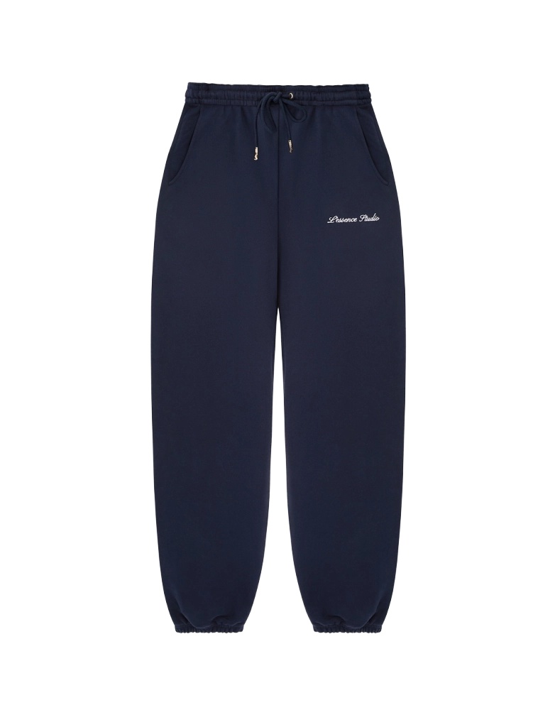 Signature Embroidere Sweatpant navy