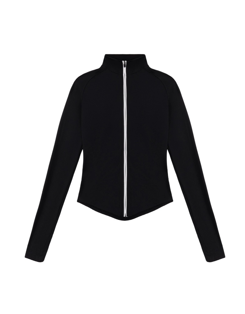 Ultimate Sculpting Zip Up Jacket - Black
