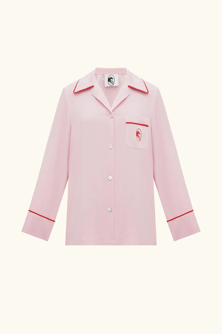 Піжамна Сорочка Finnegan Unisex у Рожевому