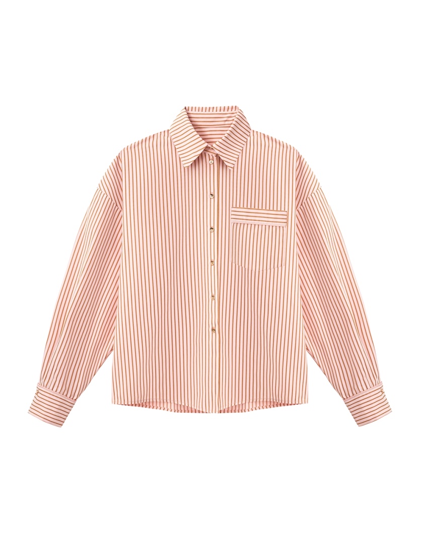 OVERSIZED SHIRT - VINTAGE PINK