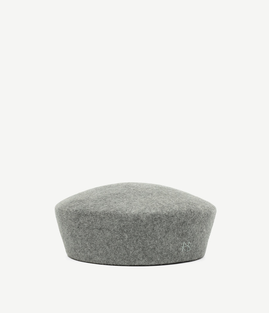 Wool Felt Pillbox Hat