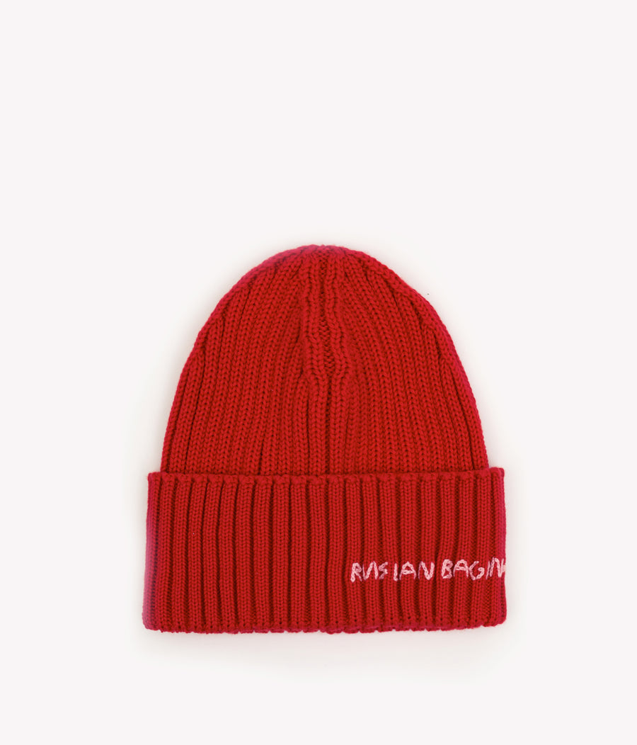 Hand-embroidered Beanie