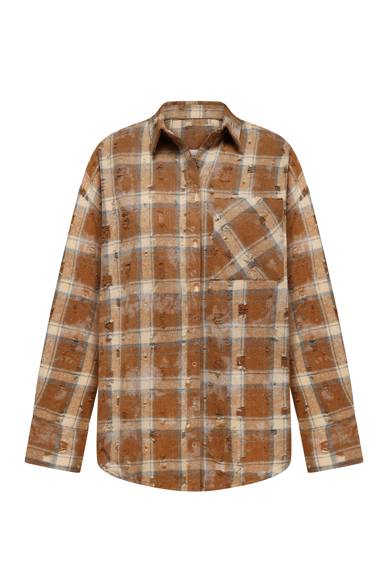 Сорочка вільного крою Camel Grunge