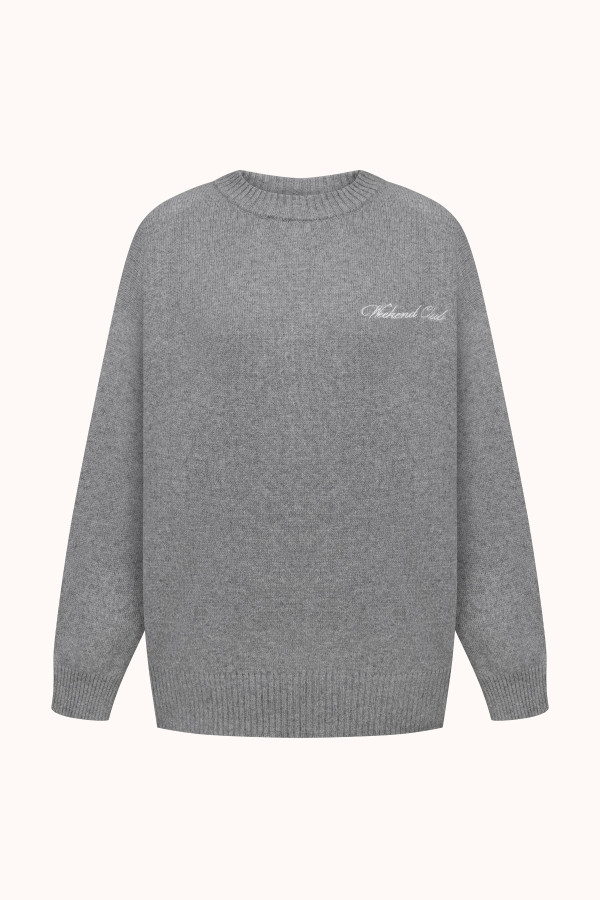 ДЖЕМПЕР | GREY / MILK