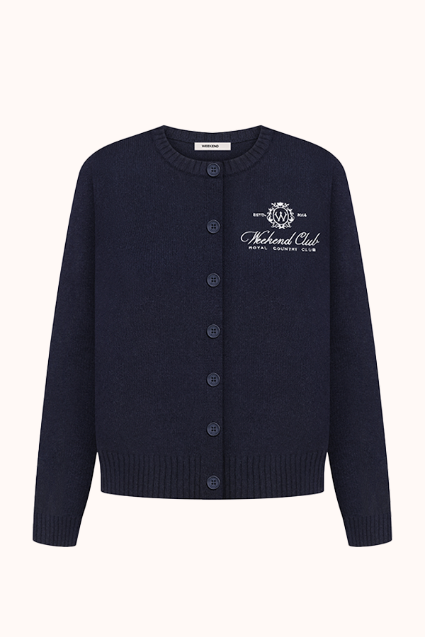 КАРДИГАН IRIS | NAVY BLUE / MILK