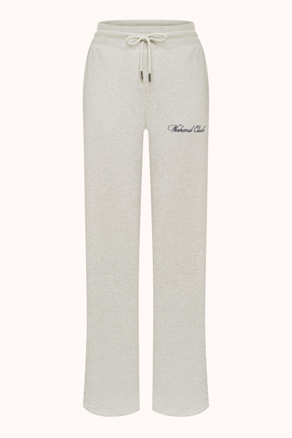 БРЮКИ | OATMEAL HEATHER / NAVY BLUE