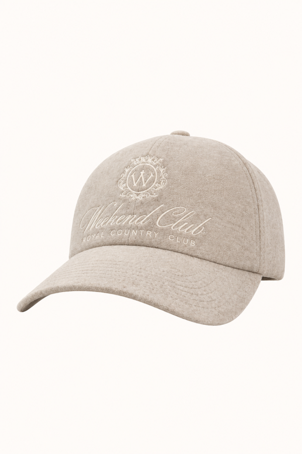 КЕПКА WEEKEND CLUB WOOL | BEIGE